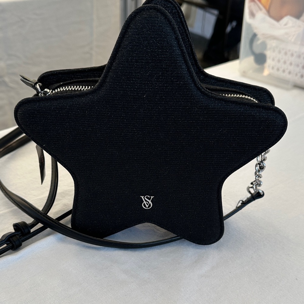 Victoria ‘S Secret,Black Star-Shaped Crossbody Bag